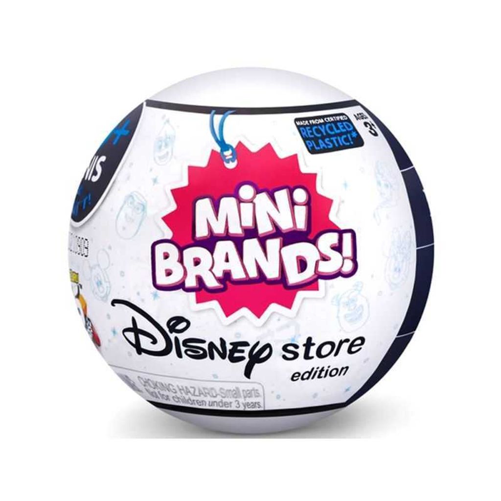 ZURU Mini Brands - Disney Store Edition série 1 - 5 Mini-Figur - Echte Miniaturen aus dem Disney Toy Shop