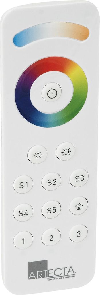 Artecta RGB+CCT Handheld Remote RF- und Bluetooth-Konnektivität