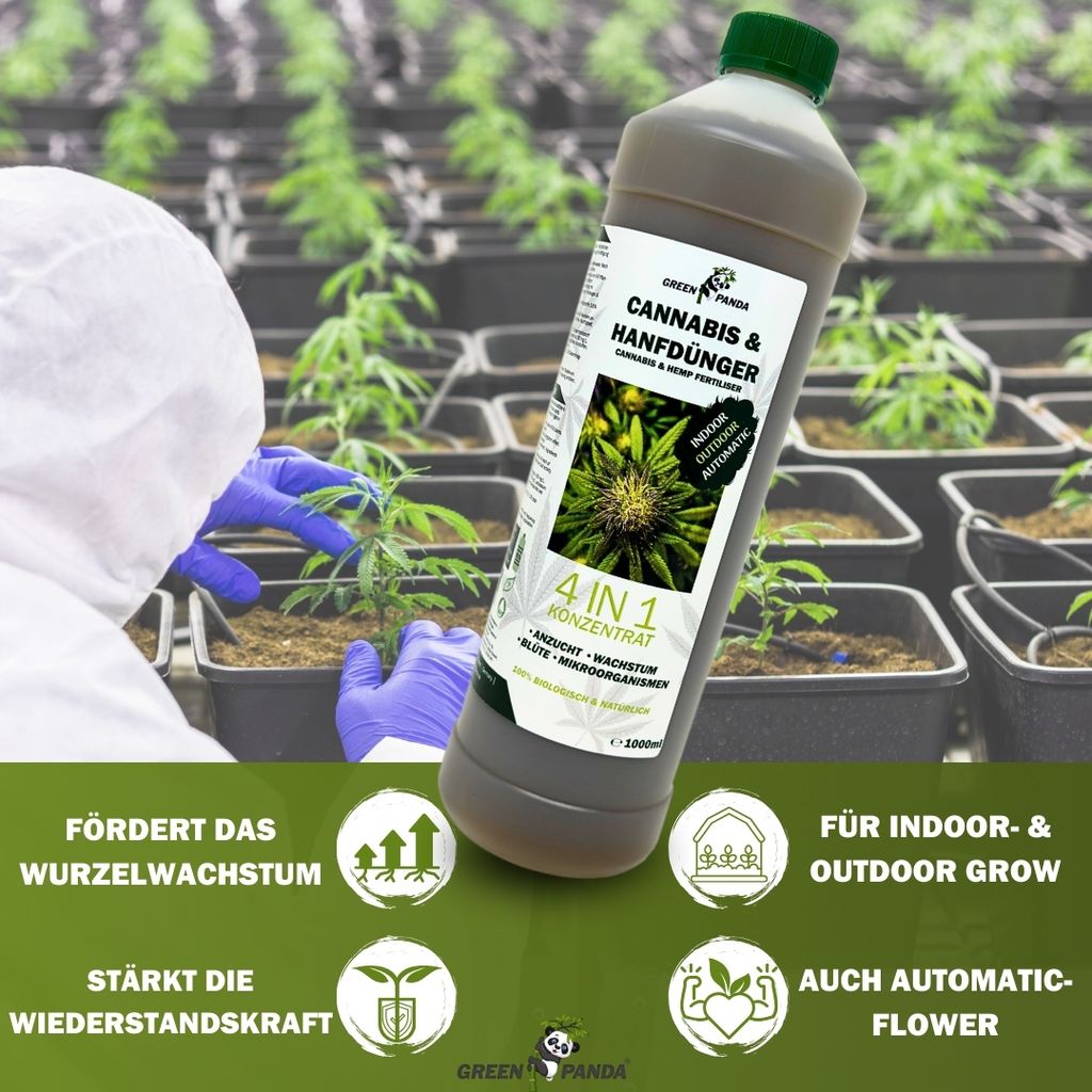 GreenPanda Dnger fr Indoor & Outdoor - 1l Konzentrat fr