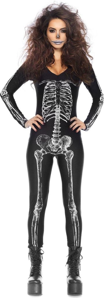 Dia de los Muertos Catsuit Größe: M