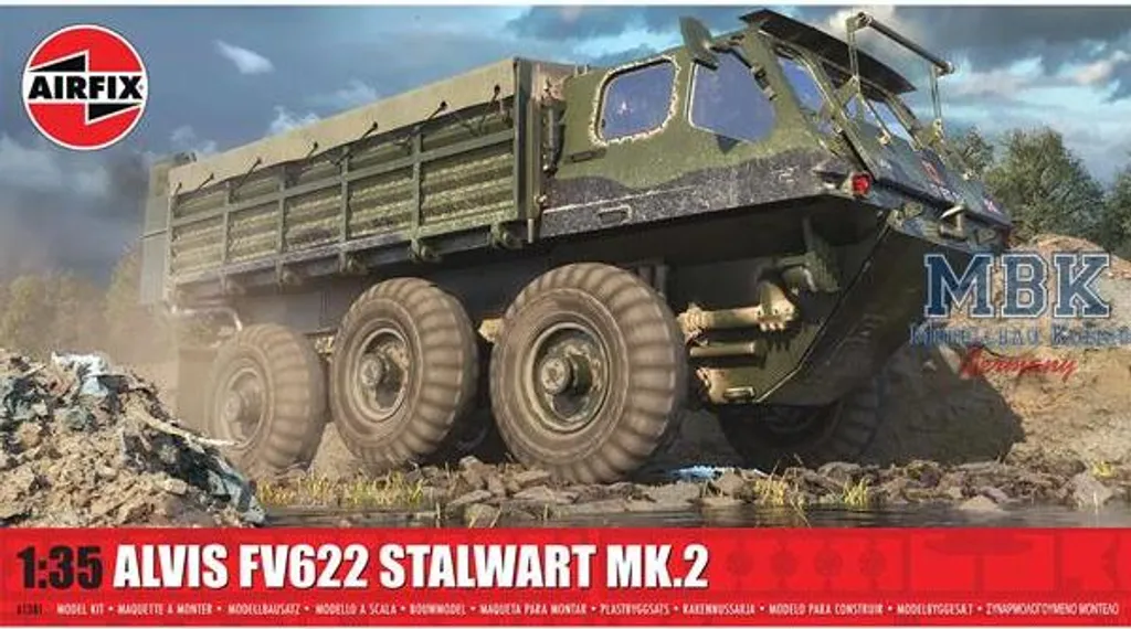 Réplique Fidèle Alvis FV622 Stalwart Mk.2 Airfix AIR1381 Maquette Sans Défaut
