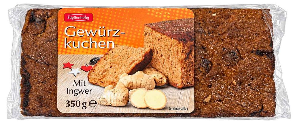 Stieffenhofer Gewürzkuchen mit Ingwer 350g Produktbild 