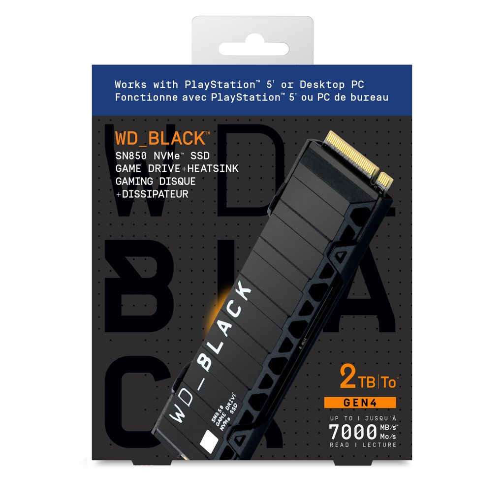 WD_BLACK™ SN850 NVMe™ SSD mit Kühlkörper 2 TB | Kaufland.de