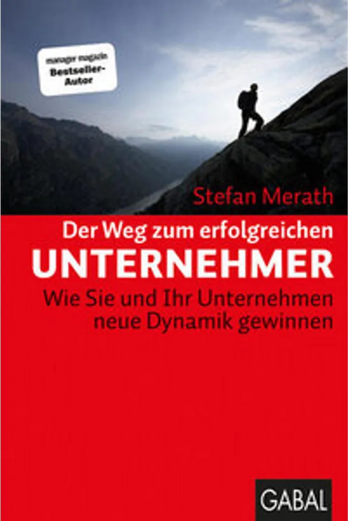 Livre entrepreneuriat Der Weg zum erfolgreichen Unternehmer de poche