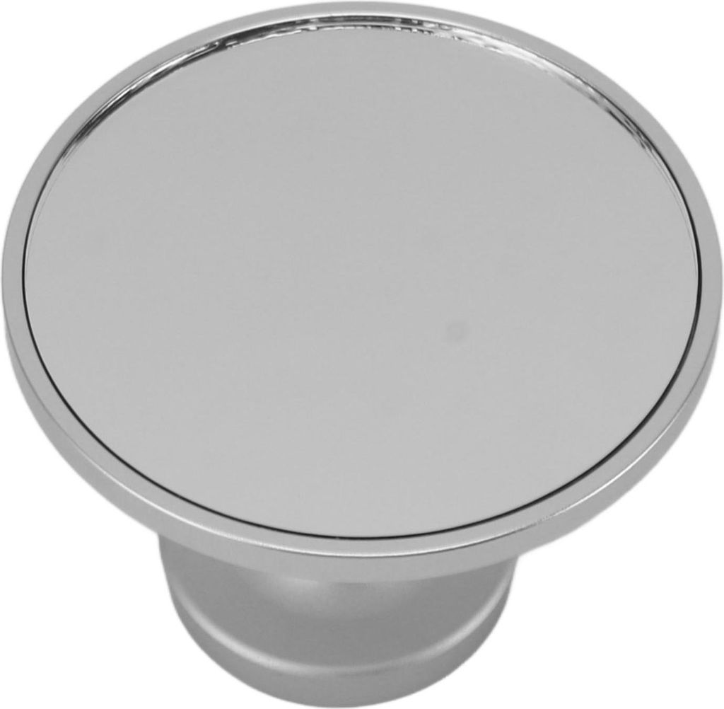 Kaffeemaschine Magnetspiegel mit 360 rotierender Basis -Aluminiumlegierung Dualkugelgelenke Flie?geschwindigkeitsbeobachtungsreflektor Silber