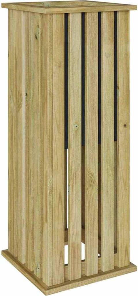 Pflanzkästen Braun 33 x 33 x 85 cm Imprägniertes Kiefernholz