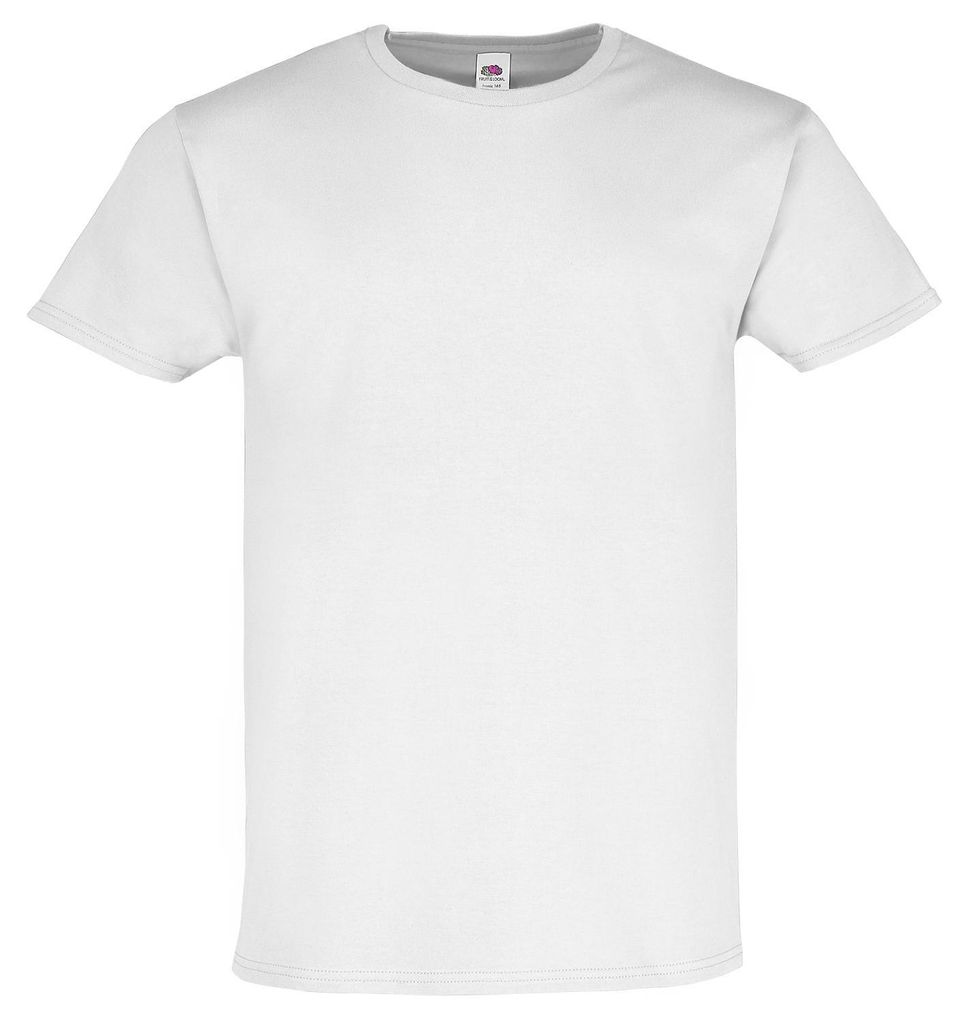 Fruit of the Loom ICONIC 195 RINGSPUN PREMIUM T Farbe: weiß Produktbild 
