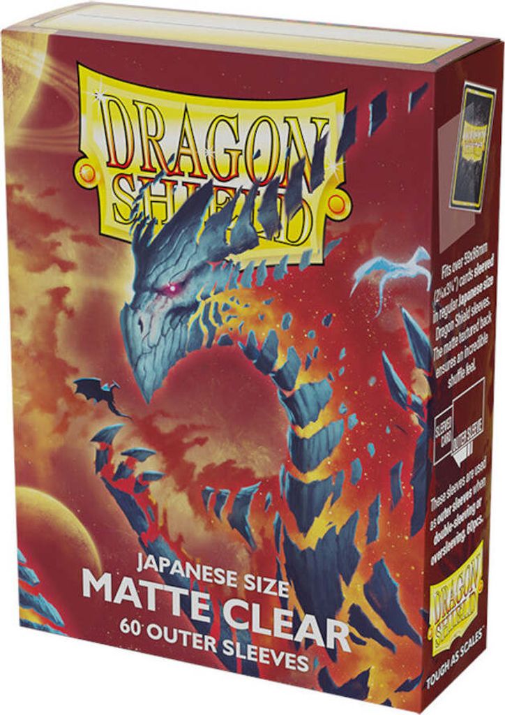 Yu-Gi-Oh! 60 Small Dragon Shield Outer Sleeves - Matte Produktbild 