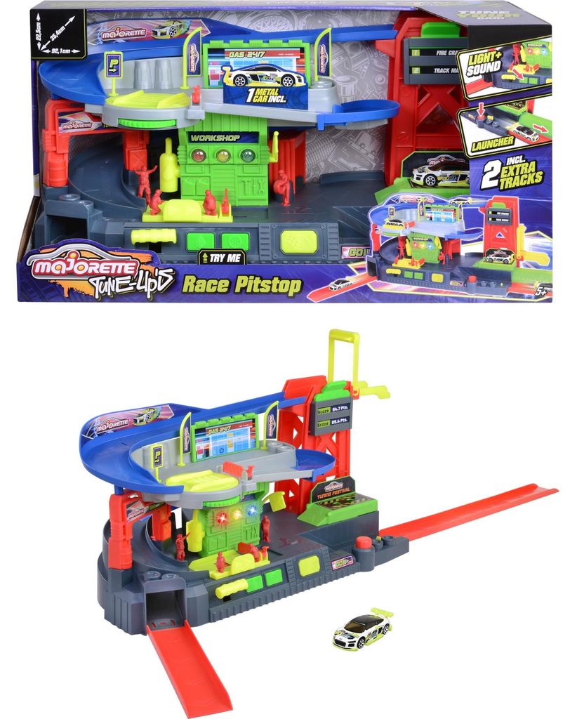 Majorette Tune Up Race Pitstop, Spielgebäude Produktbild 