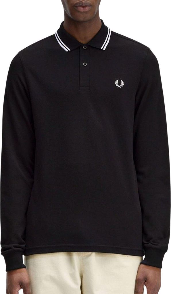Fred Perry LS Twin Tipped Polo Herren Produktbild 
