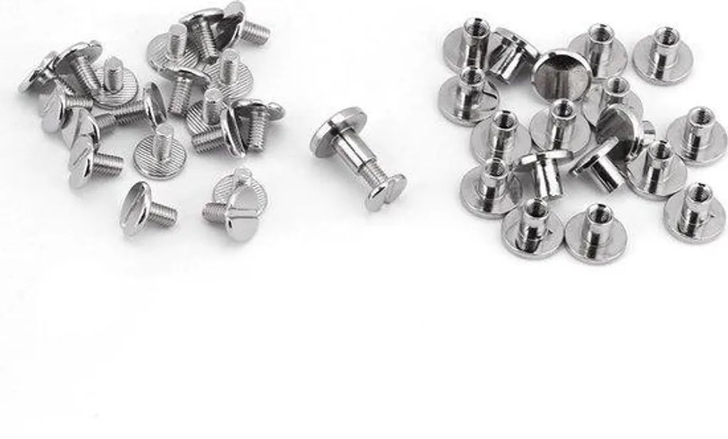 Tiges à visser 8 mm en inox anticorrosion - Pack de 20 unités durables