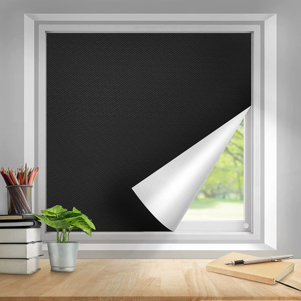 Sonnenschutz-Fensterfolie, UV-beständige und Sonnenschutzfolie, verwendet  in Badezimmern und Schlafzimmern (30cm x 1m)
