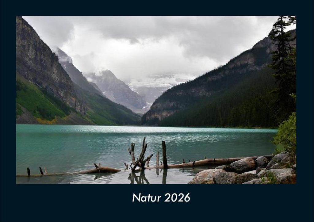 Natur 2026 Fotokalender - Querformat DIN A4, Monatskalender mit Bild-Motiven aus Fauna und Flora, Natur, Blumen und Pflanzen