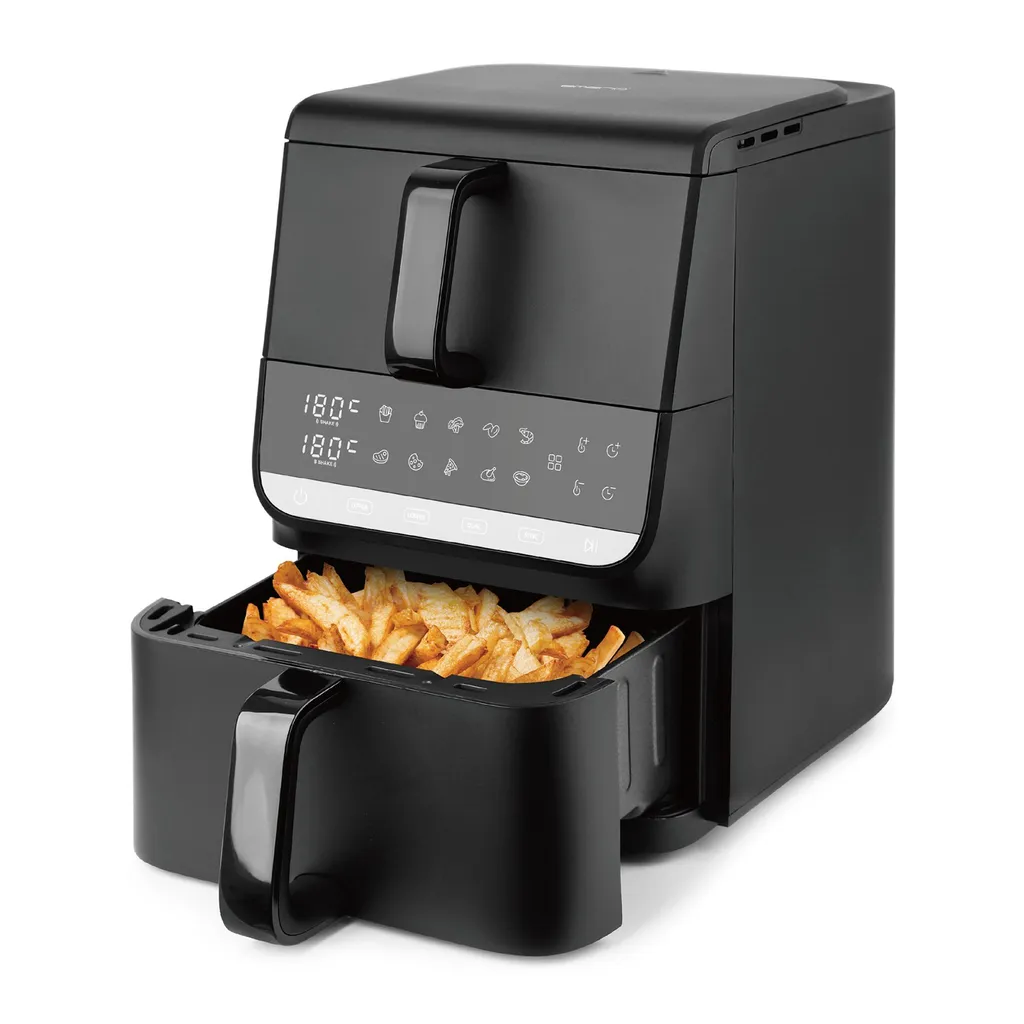 Emerio AF-133542 Dual Zone 10L - Friggitrice ad Aria 2500W Professionale
