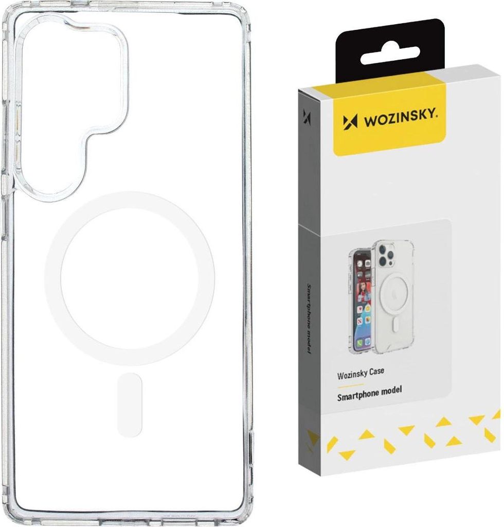 Wozinsky Ultra Clear Magsafe Case Für Samsung Galaxy S25 - Transparent