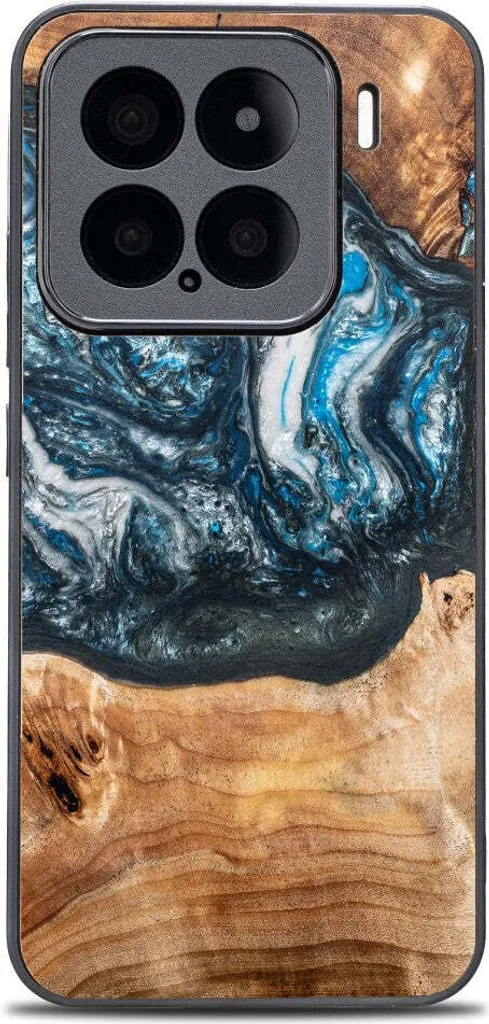 Copertura in legno per Xiaomi 15, Bewood Unique Planets Earth