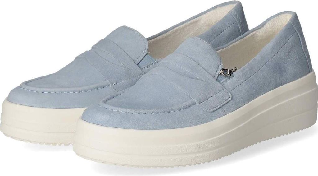 Remonte Plateau Slipper Damen 31373432383230 Blau 38 EU