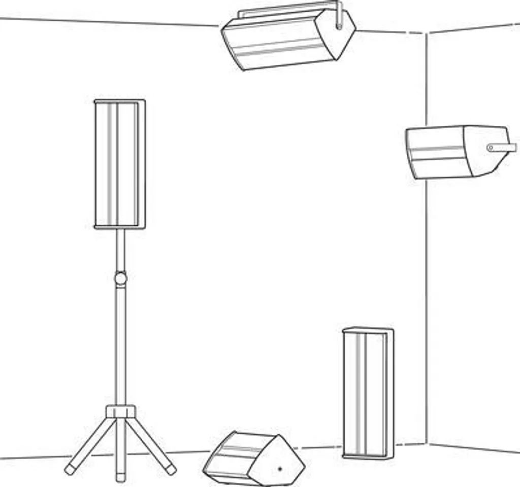 Enceinte de sonorisation compacte PAB-306/WS pour montage mural public - 5