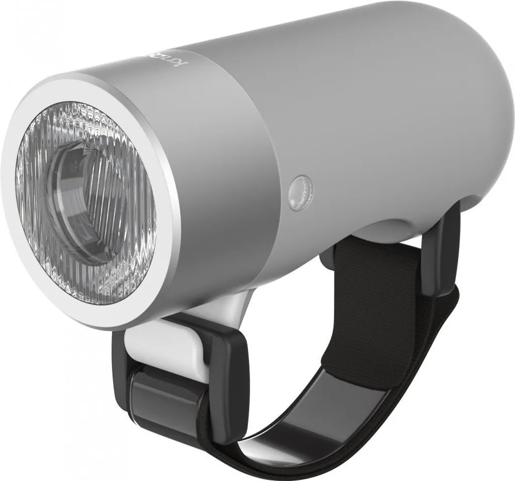 Lampe Vélo Antibuée Knog Plug Gris - Éclairage LED StVZO 140 Lm