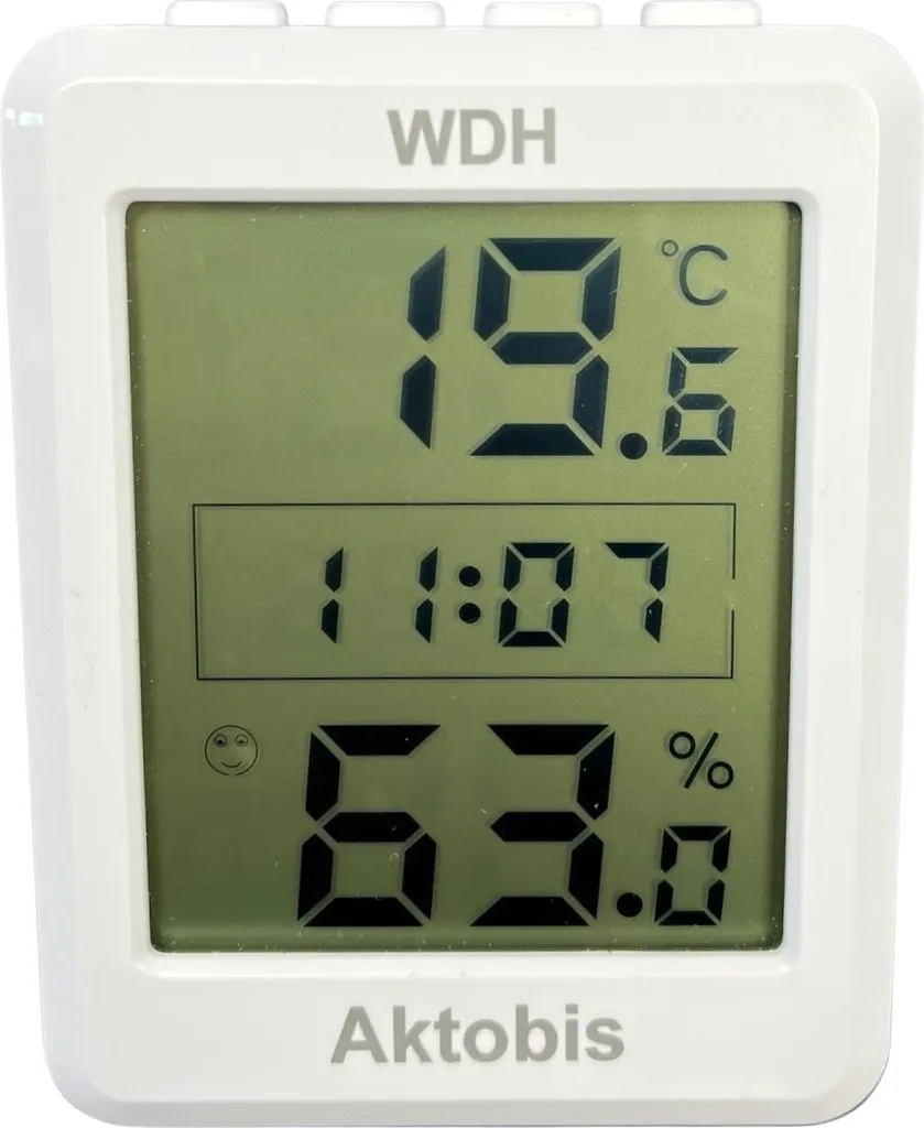 Thermo-hygromètre WDH-TH205 pour cave à vin et serre de culture précise