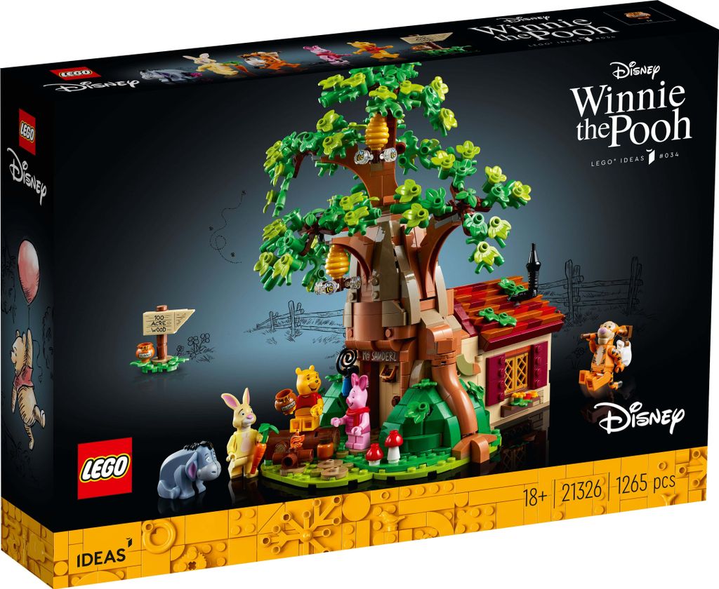 LEGO Ideas Kubuś Puchatek, Zestaw do budowania, 18 lat(a), Zdjęcie produktu 