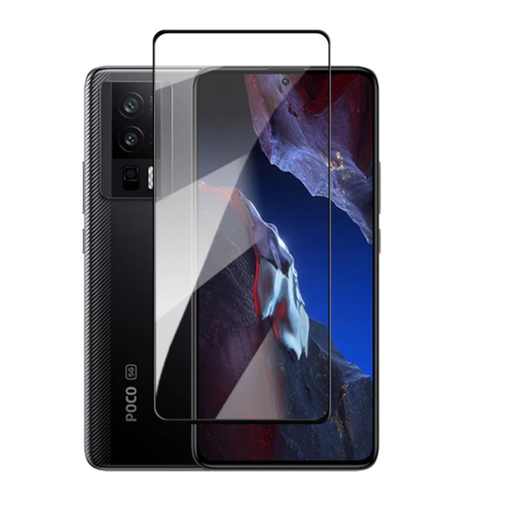 Für Xiaomi Poco F5 Pro 2x 3D Display Full LCD H9 Hart Glas Folie Panzer Seiten Schutz Neu