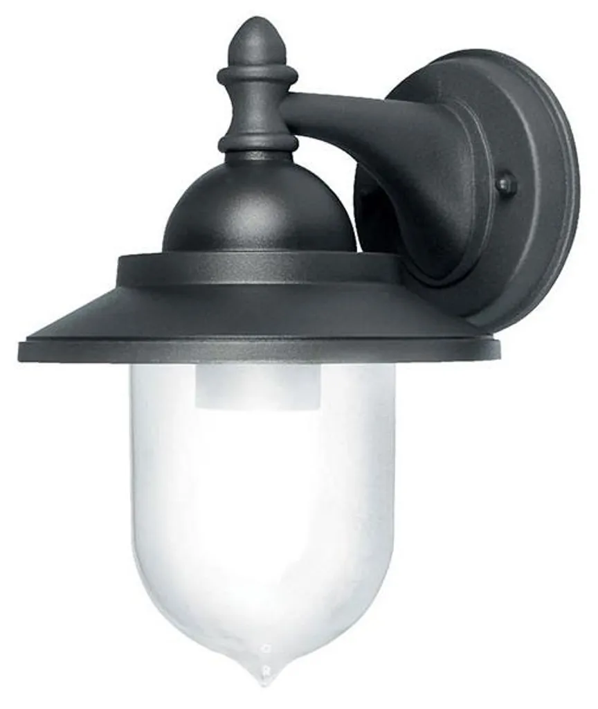 Applique murale extérieur Mountfield Barcelona noire - Éclairage IP44