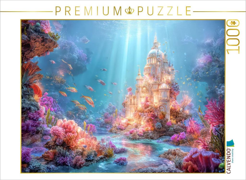 CALVENDO Puzzle Märchenhafte Schlösser | 1000 Teile Lege-Größe 64x48cm Foto-Puzzle für glückliche Stunden