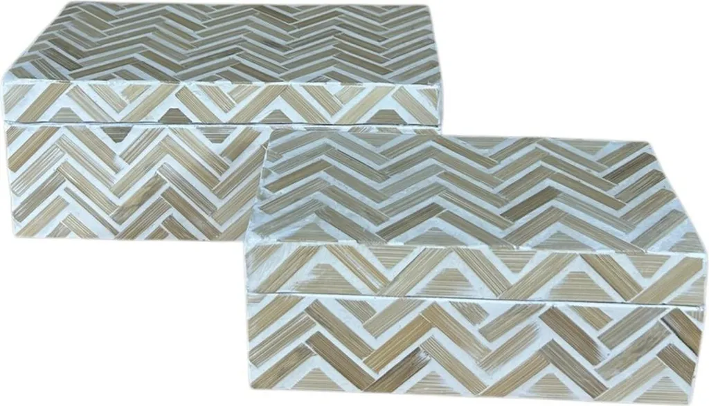 Cartes Déco Home ESPRIT : Solution Design Bambou pour Meuble et Buffet