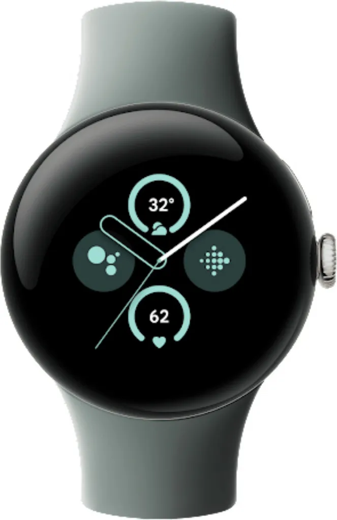 Google Pixel Watch 2 41 mm LTE avec Capteurs Avancés et Bracelet Noisette
