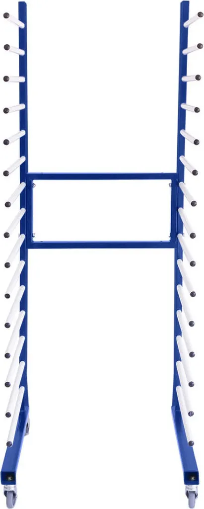 Support de séchage à claies professionnel avec système de chariot mobile