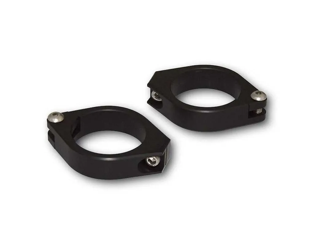 Fixations horizontales HIGHSIDER CNC pour montage clignotants 35mm
