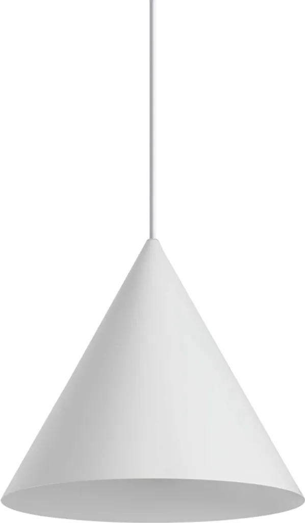 Suspension Blanche Anti-Éblouissement Luminaire Métal Design A-Line