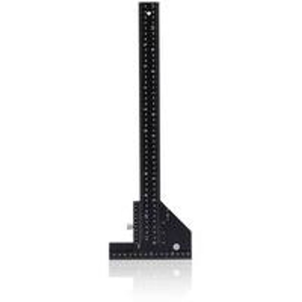 Multifunktionales T-Lineal für die Holzbearbeitung, 28 cm, mit Markierungsrand