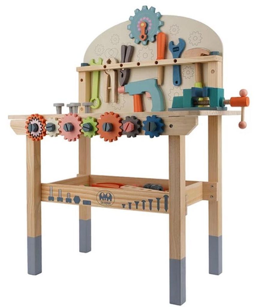 Kruzzel 26546 Ponk in legno con attrezzi 3 in 1 Immagine del prodotto 