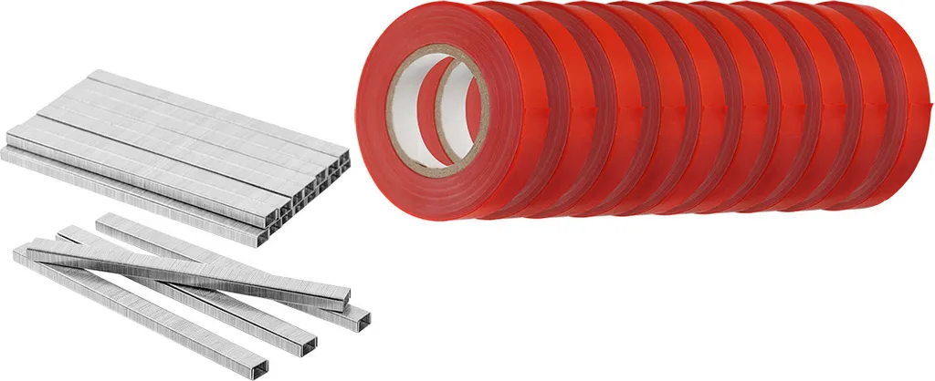Punti Metallici 604C VERTO 10tys per Sostegno Piante e Vigneto