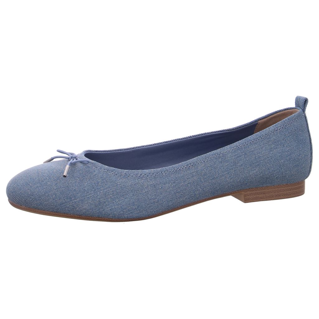 Tamaris Damen  Ballerina 1-22188-42 Blau Produktbild 