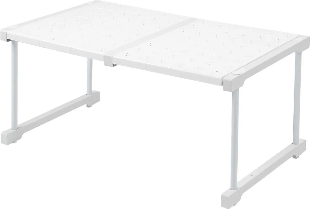 Support de cuisine extensible 47-68 cm en acier robuste et ABS-PP