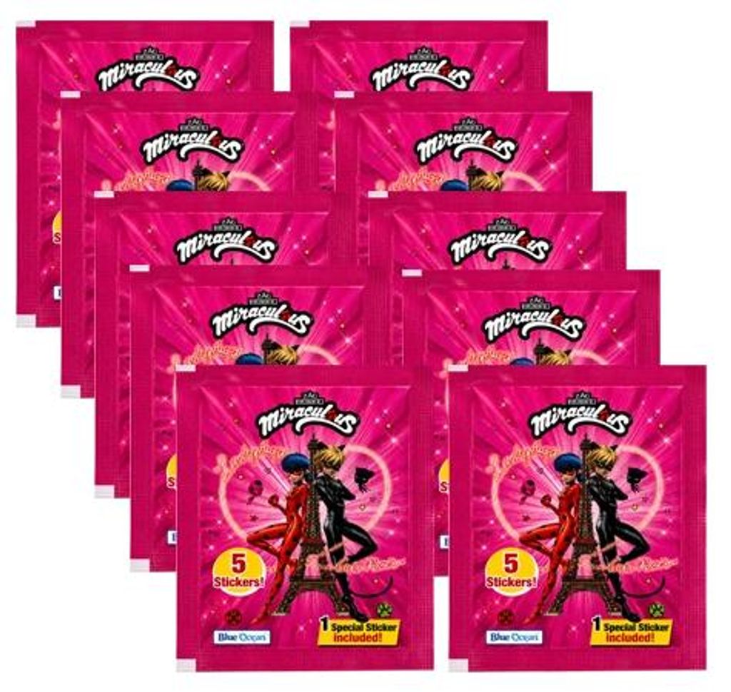 Blue Ocean Miraculous Ladybug Friends Forever Sticker – 10 Produktbild 