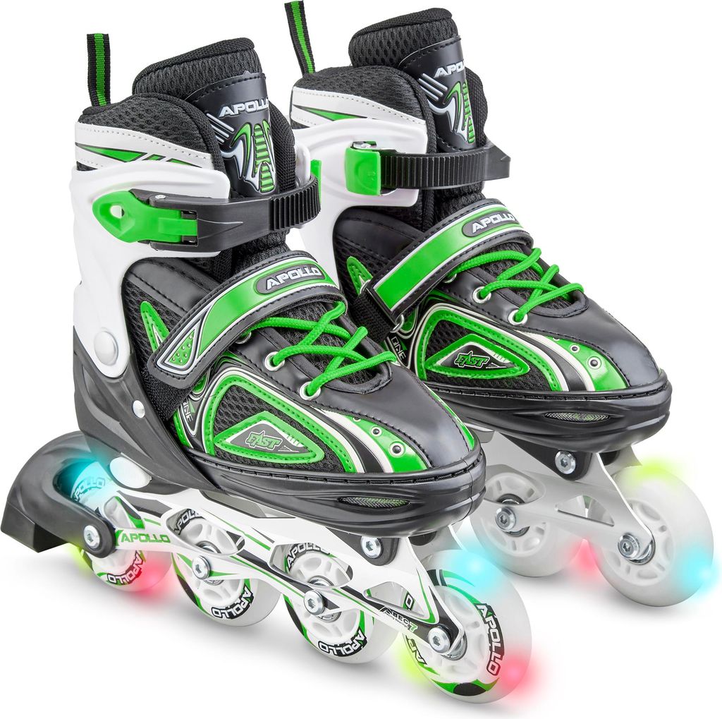 Apollo Super Blades X Pro Inlineskates - Green - L - 39-42 Produktbild 