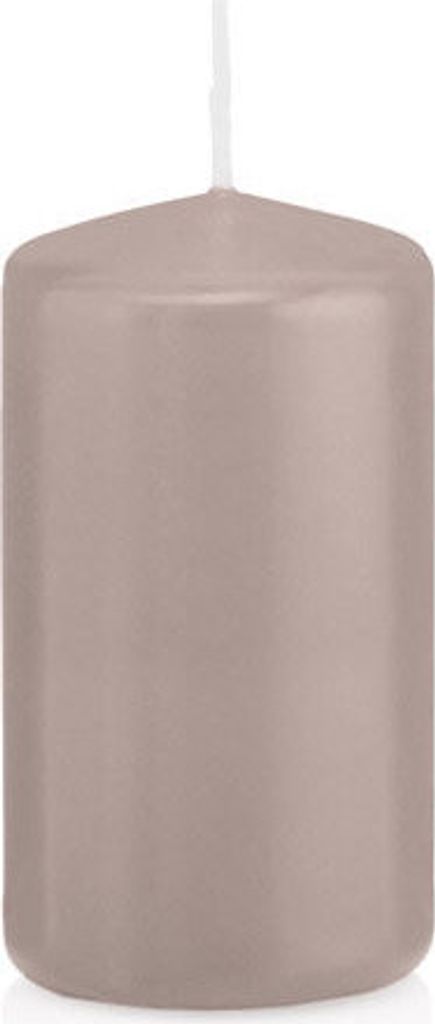 24 Stumpen Kerzen Silbergrau 8 x 3,8 cm (H x D) 100% Paraffin Wachs in er RAL Kerzen Güte von StückDeutschland zur Deko, Party, Hochzeit, Weihnac...