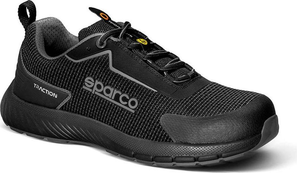 Sparco SBTB0002B0K01038, Unisex Feuerwehr- und Sicherheitsschuhe, Schwarz, 38 EU