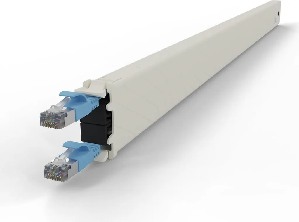Cassette Blindée STP Verte PATCHBOX 46RU Anti-Nœuds CONE30STPBL Pro