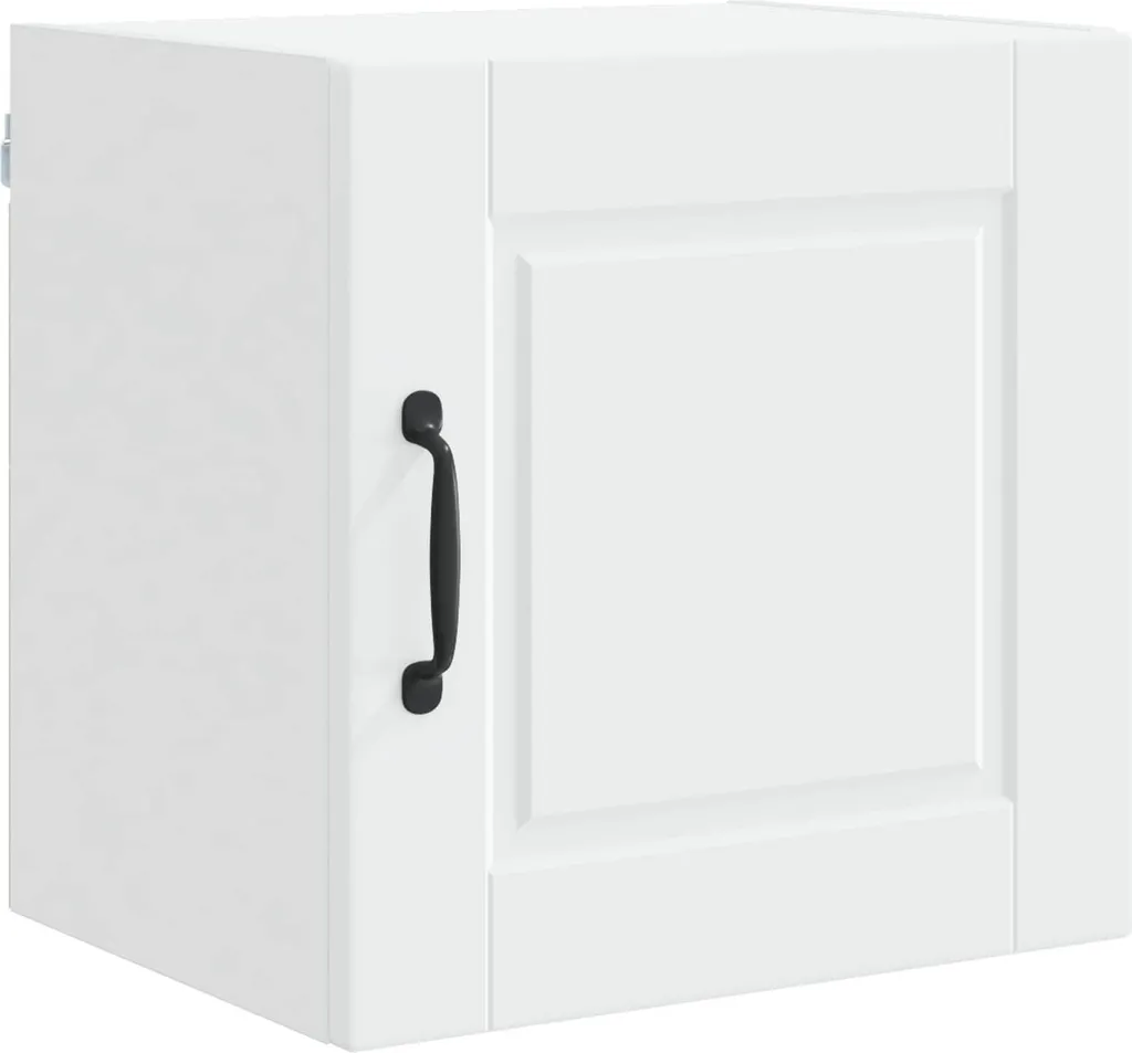 SYFAX Mobile Cucina Bianco 40x31x40 cm - Mobiletto Pensile Multistrato