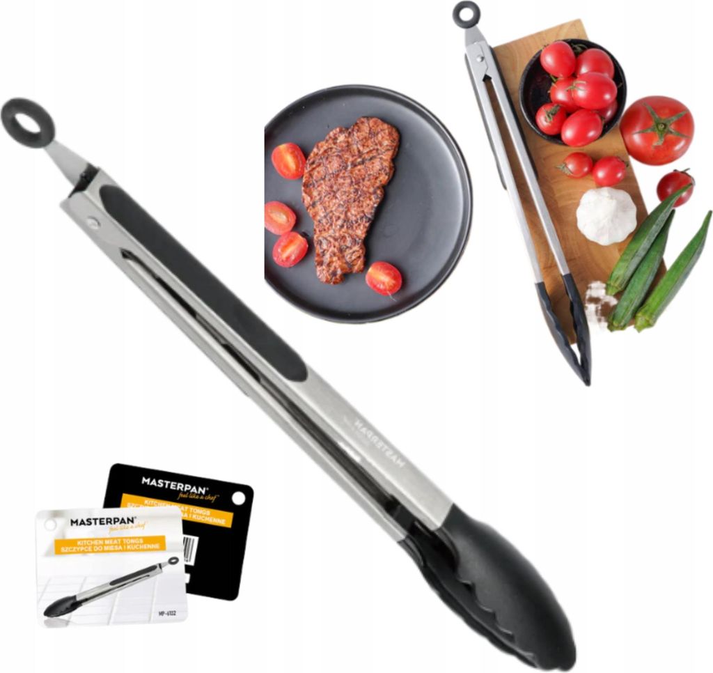 Kuchynské kliešte Masterpan 35,56 cm z nehrdzavejúcej Obrázok produktu 