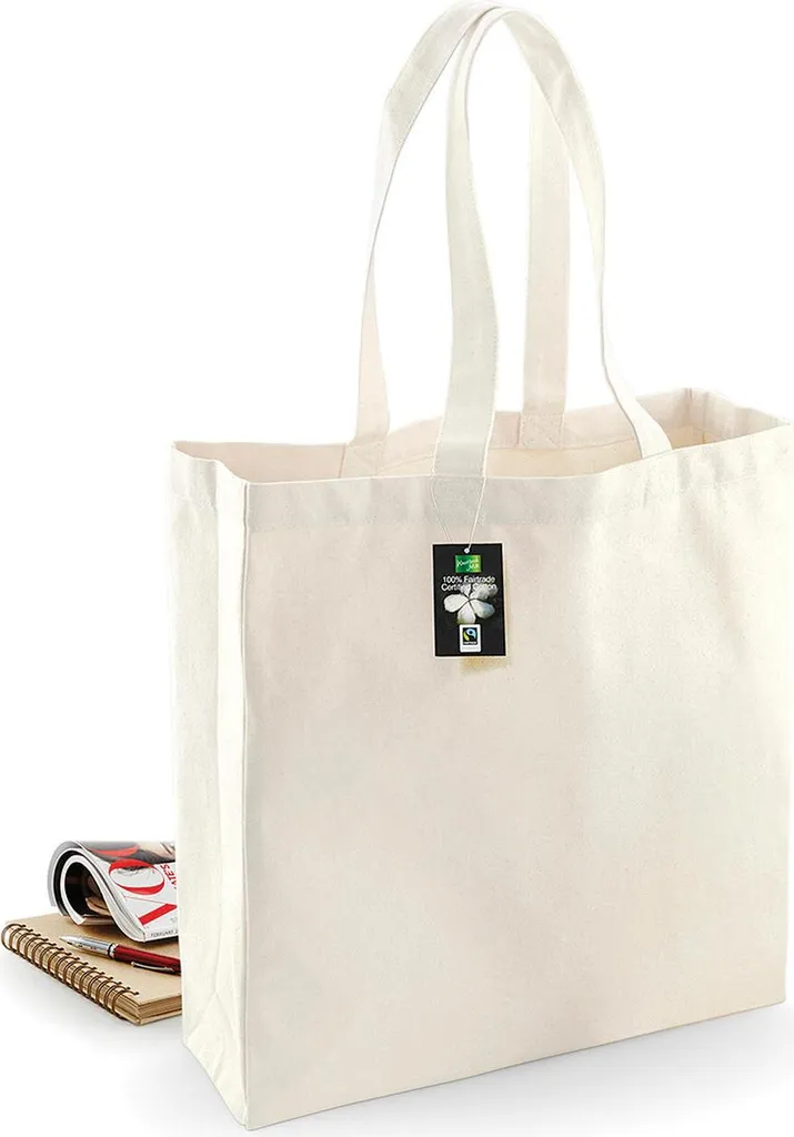 Tote Bag Cotone Westford Mill Fairtrade | Borsa Mare e Città WM623 - 7