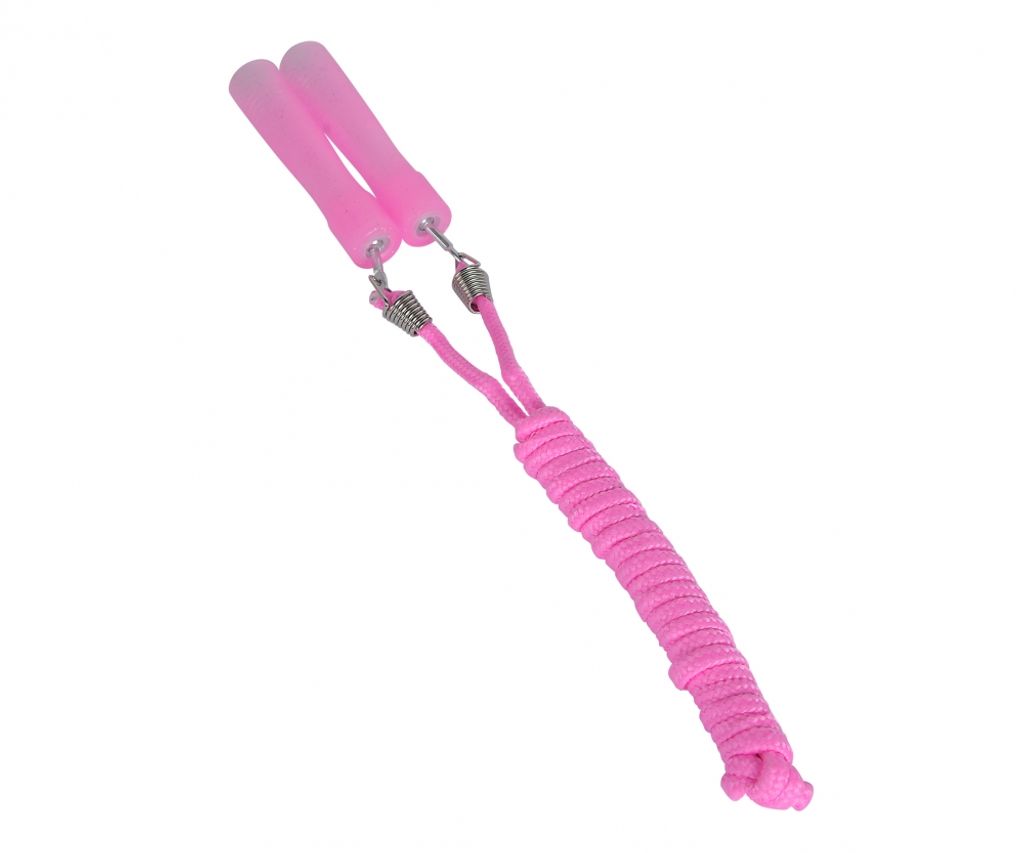 Simba Outdoor Spielzeug Seilspiel Springseil mit Glitzergriff rosa 107302285 