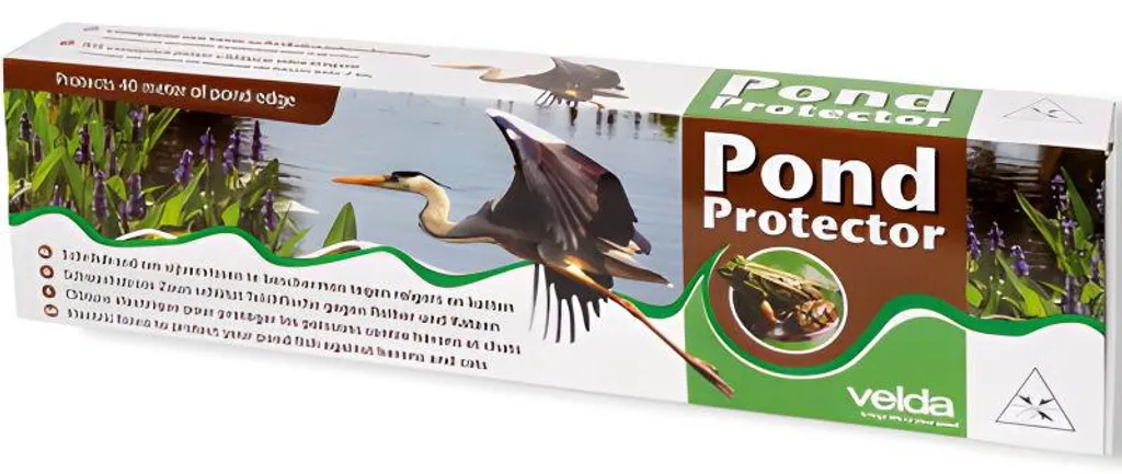 Solution Anti-Héron Efficace : Clôture Velda Pond Protector Électrique