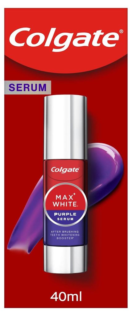 COLGATE – Serum Max White Purple – preparat wybielający Zdjęcie produktu 
