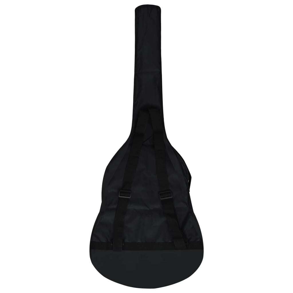 "Winter Sale" Gitarrentasche für 1/2 (34") Klassikgitarre Schwarz 94x35cm Stoff - Gitarrenkoffer clorisNeu413606 - Gitarrenkoffer